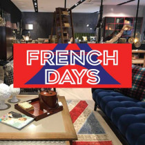 Sticker "FRENCH DAYS" L80 H30cm