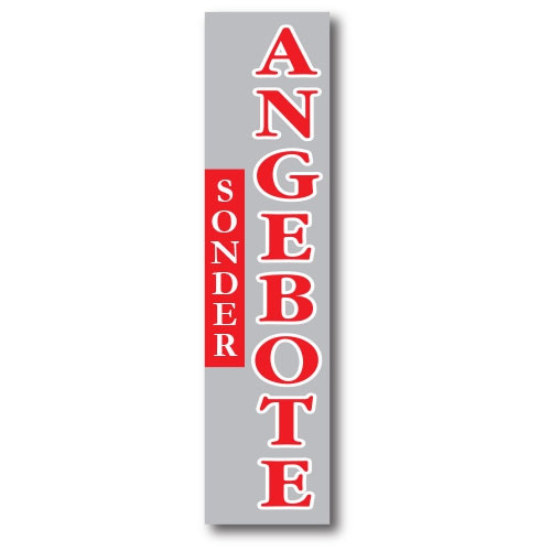 Banner "SONDER ANGEBOTE 170 X 40 CM