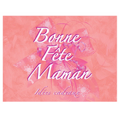 Affiche "Bonne Fête Maman" L80 H60 cm