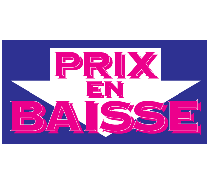 L'affiche "PRIX EN BAISSE"