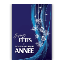 Panneau Joyeuses Fêtes 1 L70 H100 cm