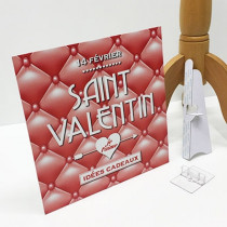 Panneau "SAINT VALENTIN" L33 H33 cm