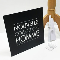 panneau  NOUVELLE COLLECTION HOMME  L33 H33cm