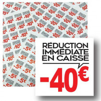 Planche de 48 stickers 35x35 mm -40€