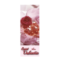 Affiche "Saint Valentin" L43 H120 cm