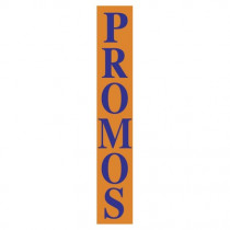 Affiche "PROMOS" L28 H168 cm