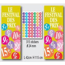 Kit de 2 affiches et 315 stickers