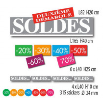 Kit de 12 affiches et 315 stickers