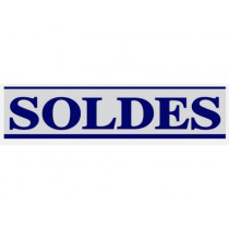 Affiche "SOLDES" L168 H40 cm