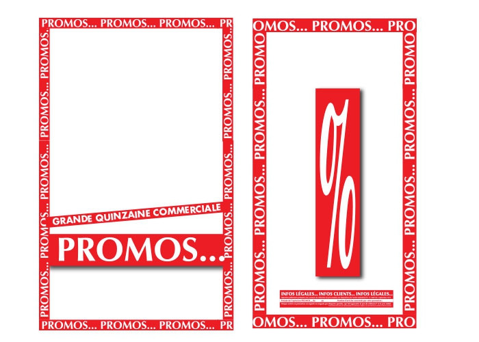Kit "PROMOS 01" de 23 affiches