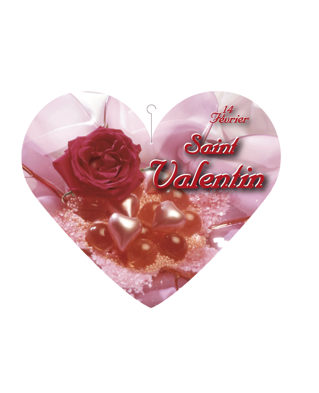 Coeur "Saint Valentin" L57 H45 cm
