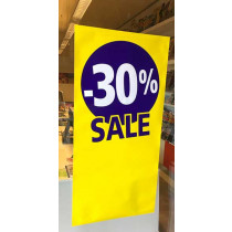 Poster SALE 30%, 115 x 56 cm 