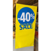 Poster SALE 40%, 115 x 56 cm 