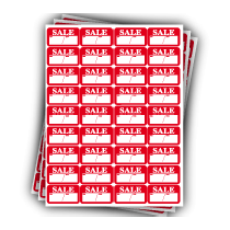 108 stickers "SALE"