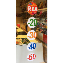 5 cardboards REA 20%30%40%50% L22 H110 cm