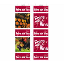 Guirlande "Foire aux vins" L34,5 H125 cm