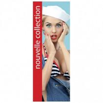 Affiche "NOUVELLE COLLECTION" L35 H95 cm