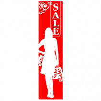 Poster "SALE" woman 168 X 40 CM