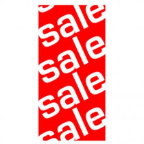 Poster "sale.sale.sale...." vertical 40 X 80 CM