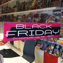 Affiche "BLACK FRIDAY" L60 H15 cm