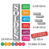 Kit de 12 affiches et 315 stickers